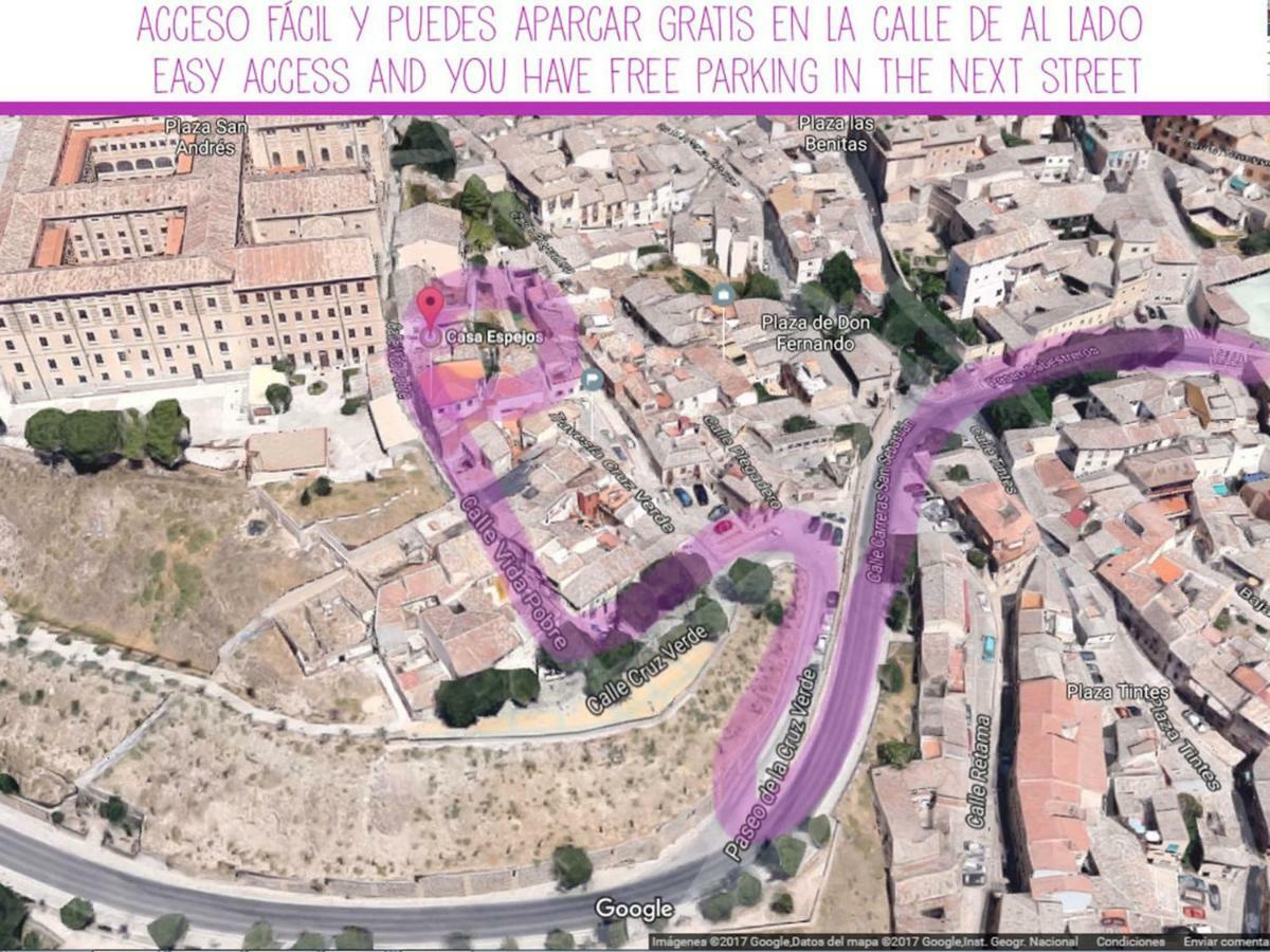 Casa Espejos Leilighet Toledo Eksteriør bilde